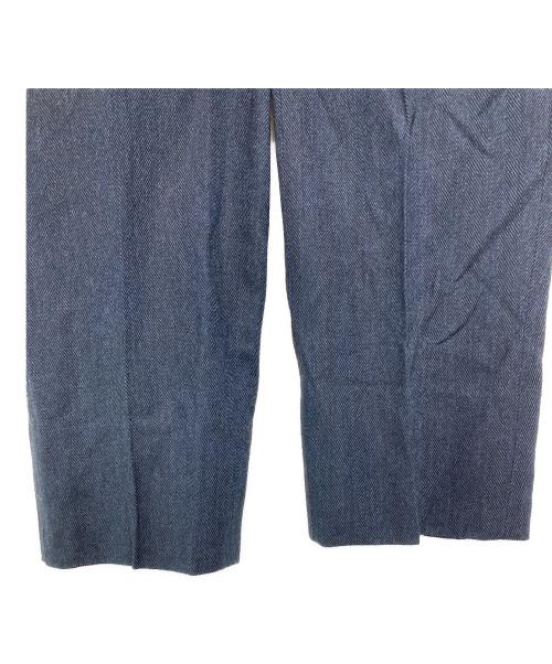 Stanley Blacker（スタンリー・ブラッカー）Stanley Blacker (スタンリー・ブラッカー) ヘリンボーンセットアップスーツ ネイビー サイズ:SIZE 94ALの古着・服飾アイテム