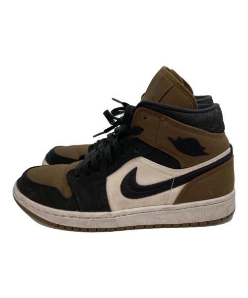 NIKE（ナイキ）NIKE (ナイキ) JORDAN 1 MID SE SE OLIVE TOE カーキ サイズ:27の古着・服飾アイテム