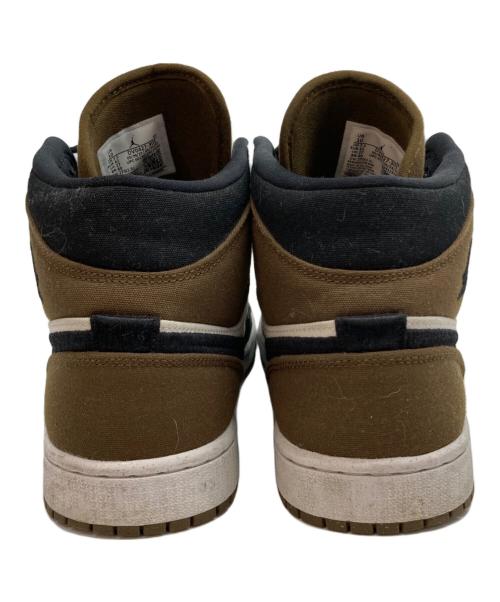 NIKE（ナイキ）NIKE (ナイキ) JORDAN 1 MID SE SE OLIVE TOE カーキ サイズ:27の古着・服飾アイテム