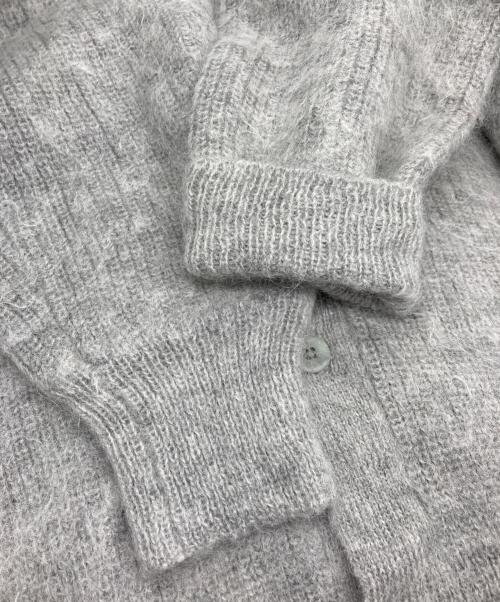 FOLL（フォル）FOLL (フォル) キッドモヘヤアルパカワードローブカーディガン グレー サイズ:3の古着・服飾アイテム