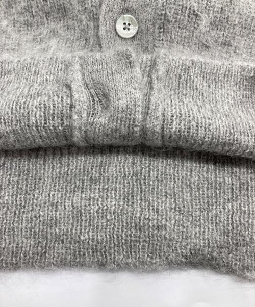 FOLL（フォル）FOLL (フォル) キッドモヘヤアルパカワードローブカーディガン グレー サイズ:3の古着・服飾アイテム