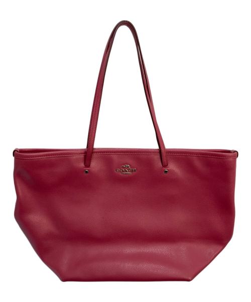 COACH（コーチ）COACH (コーチ) トートバッグ ピンクの古着・服飾アイテム