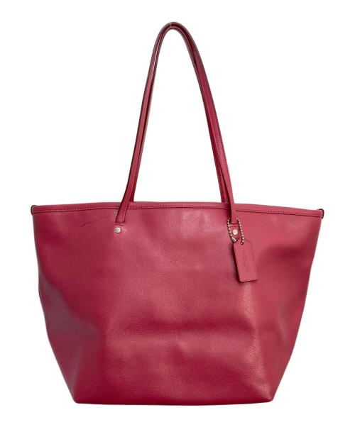 COACH（コーチ）COACH (コーチ) トートバッグ ピンクの古着・服飾アイテム