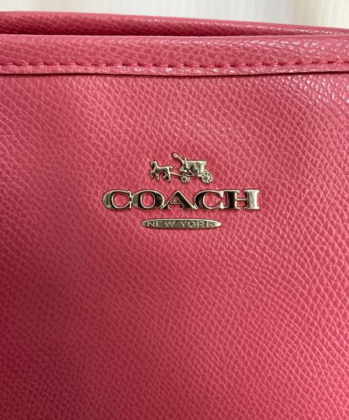 COACH（コーチ）COACH (コーチ) トートバッグ ピンクの古着・服飾アイテム