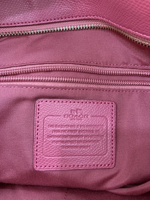 COACH（コーチ）COACH (コーチ) トートバッグ ピンクの古着・服飾アイテム