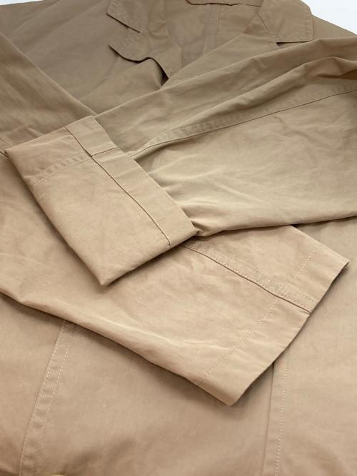 JIL SANDER（ジルサンダー）JIL SANDER (ジルサンダー) コットン3Bジャケット ベージュ サイズ:44の古着・服飾アイテム