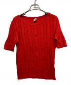Christian Diorクリスチャン ディオール）の古着「半袖カットソー」｜レッド