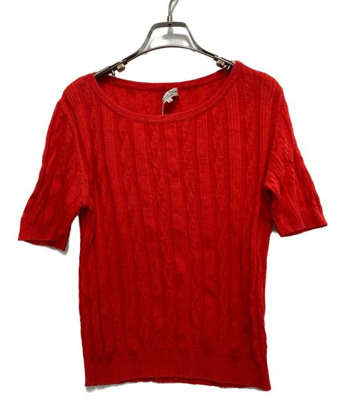 Christian Dior（クリスチャン ディオール）Christian Dior (クリスチャン ディオール) 半袖カットソー レッド サイズ:Lの古着・服飾アイテム