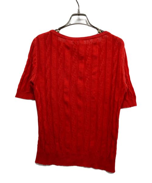 Christian Dior（クリスチャン ディオール）Christian Dior (クリスチャン ディオール) 半袖カットソー レッド サイズ:Lの古着・服飾アイテム