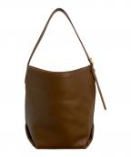 Paul Stuartポールスチュアート）の古着「Pモザイクショルダー」｜ベージュ