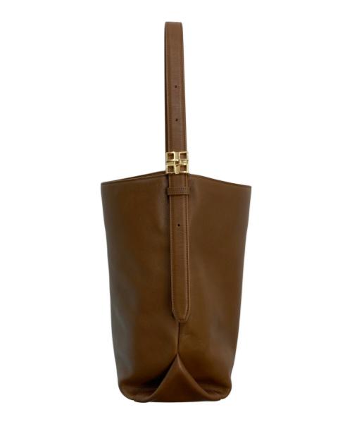 Paul Stuart（ポールスチュアート）Paul Stuart (ポールスチュアート) Pモザイクショルダー ベージュの古着・服飾アイテム