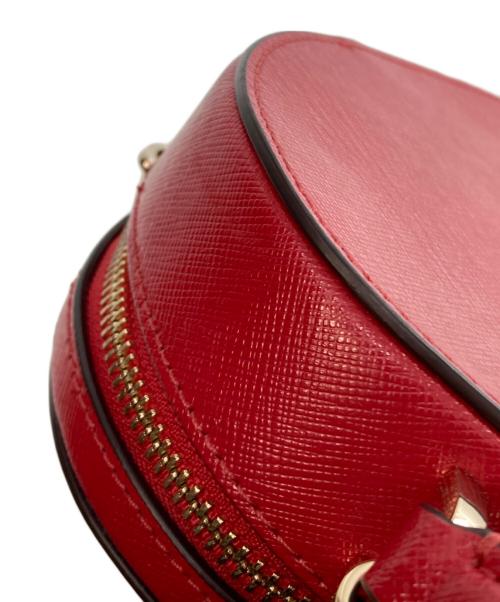 Kate Spade（ケイトスペード）Kate Spade (ケイトスペード) ハートショルダーバッグ レッドの古着・服飾アイテム