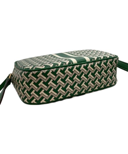 TORY BURCH（トリーバーチ）TORY BURCH (トリーバーチ) T ZAG ショルダーバッグ グリーンの古着・服飾アイテム