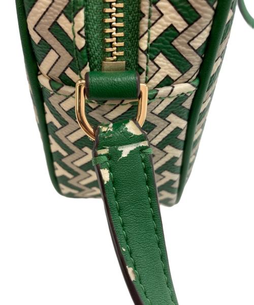 TORY BURCH（トリーバーチ）TORY BURCH (トリーバーチ) T ZAG ショルダーバッグ グリーンの古着・服飾アイテム