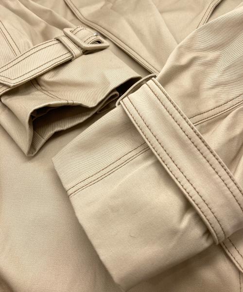 Max Mara Studio（マックスマーラ ストゥディオ）Max Mara Studio (マックスマーラ ストゥディオ) トレンチコート ベージュ サイズ:40の古着・服飾アイテム