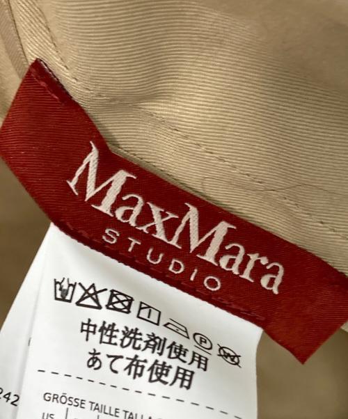 Max Mara Studio（マックスマーラ ストゥディオ）Max Mara Studio (マックスマーラ ストゥディオ) トレンチコート ベージュ サイズ:40の古着・服飾アイテム
