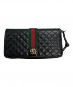 GUCCIグッチ）の古着「オフィディア GGマーモント シェリーライン」｜ブラック