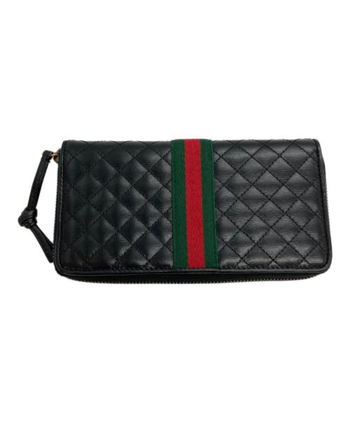 GUCCI（グッチ）GUCCI (グッチ) オフィディア GGマーモント シェリーライン ブラックの古着・服飾アイテム