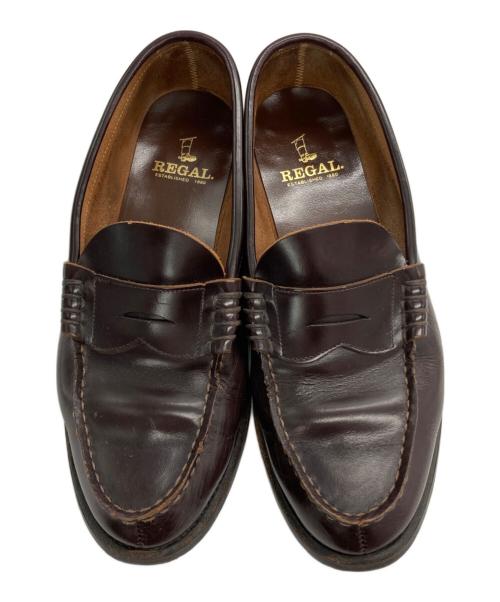 REGAL（リーガル）REGAL (リーガル) ローファー ブラウン サイズ:26.5の古着・服飾アイテム