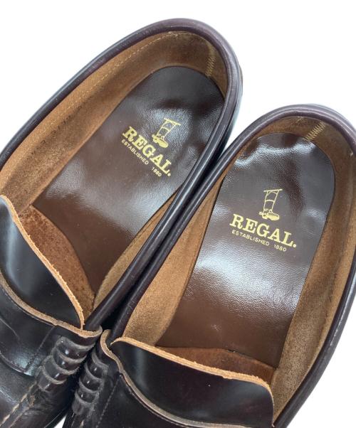 REGAL（リーガル）REGAL (リーガル) ローファー ブラウン サイズ:26.5の古着・服飾アイテム
