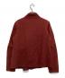 ISSEY MIYAKE HaaT (イッセイミヤケハート) ジャガードジャケット レッド サイズ:2：18000円