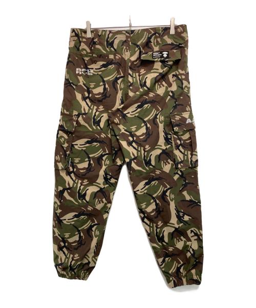 Aape BY A BATHING APE（エーエイプ バイ アベイシングエイプ）Aape BY A BATHING APE (エーエイプ バイ アベイシングエイプ) CAMO PRINT CARGO PANTS カーキ サイズ:Lの古着・服飾アイテム