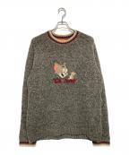 ICEBERG HISTORY×トムとジェリーアイスバーグヒストリ×トムトジェリー）の古着「ニット」｜グレー