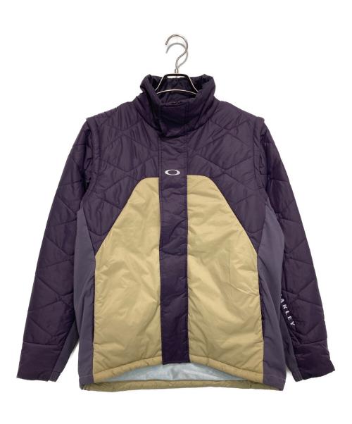 OAKLEY（オークリー）OAKLEY (オークリー) Supple Insulation Jacket パープル×ベージュ サイズ:Ｍの古着・服飾アイテム