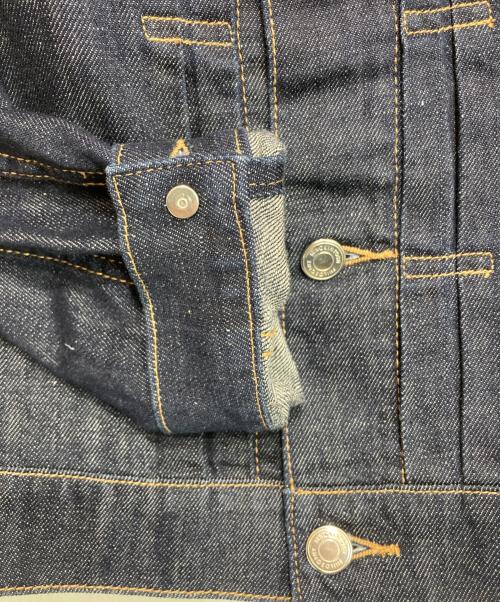 MACKINTOSH PHILOSOPHY（マッキントッシュ フィロソフィー）MACKINTOSH PHILOSOPHY (マッキントッシュ フィロソフィー) ノーカラーデニムジャケット インディゴ サイズ:36の古着・服飾アイテム