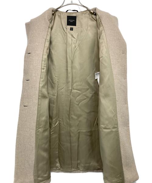 WEEKEND Max Mara（ウィークエンド マックスマーラ）WEEKEND Max Mara (ウィークエンド マックスマーラ) ウールナイロンチェスターコート ベージュ サイズ:SIZE J 40 (L)の古着・服飾アイテム
