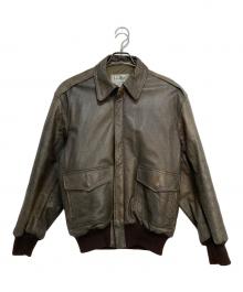 L.L.Bean（エルエルビーン）の古着「レザーA-2ジャケット」｜ブラウン