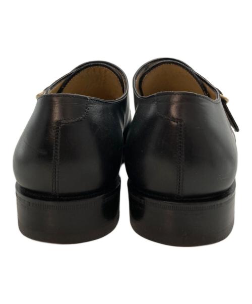 Ferragamo（フェラガモ）Ferragamo (フェラガモ) モンクストラップシューズ ブラック サイズ:71/2の古着・服飾アイテム