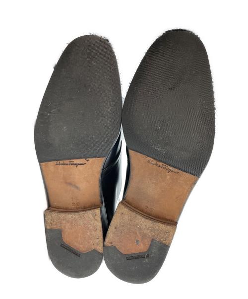 Ferragamo（フェラガモ）Ferragamo (フェラガモ) モンクストラップシューズ ブラック サイズ:71/2の古着・服飾アイテム