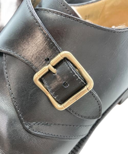 Ferragamo（フェラガモ）Ferragamo (フェラガモ) モンクストラップシューズ ブラック サイズ:71/2の古着・服飾アイテム