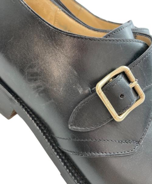 Ferragamo（フェラガモ）Ferragamo (フェラガモ) モンクストラップシューズ ブラック サイズ:71/2の古着・服飾アイテム