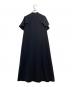ENFOLD (エンフォルド) CAPE WAVE DRESS ネイビー サイズ:38：15000円