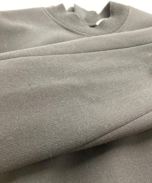 ENFOLD（エンフォルド）ENFOLD (エンフォルド) KNIT-LAYERED PULLOVER ブラック サイズ:38の古着・服飾アイテム