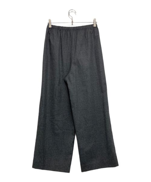 ENFOLD（エンフォルド）ENFOLD (エンフォルド) STRAIGHT-WIDE PANTS グレー サイズ:38の古着・服飾アイテム