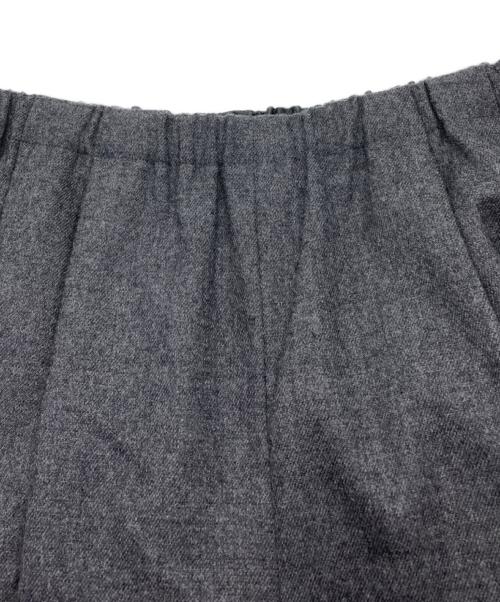 ENFOLD（エンフォルド）ENFOLD (エンフォルド) STRAIGHT-WIDE PANTS グレー サイズ:38の古着・服飾アイテム