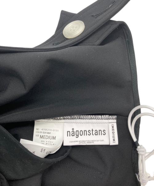 nagonstans（ナゴンスタンス）nagonstans (ナゴンスタンス) drape belts skirt ブラック サイズ:Mの古着・服飾アイテム