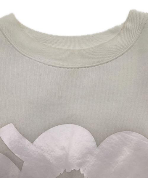 marimekko（マリメッコ）marimekko (マリメッコ) ウニッコプリントスウェット ホワイト サイズ:Sの古着・服飾アイテム