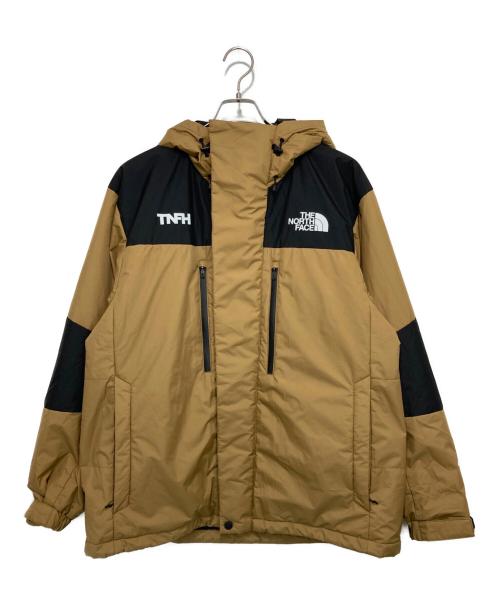 THE NORTH FACE（ザ ノース フェイス）THE NORTH FACE (ザ ノース フェイス) GTX Insulation Trail Jacket ユーティリティーブラウン (ブラウン×ブラック) サイズ:Ｍの古着・服飾アイテム