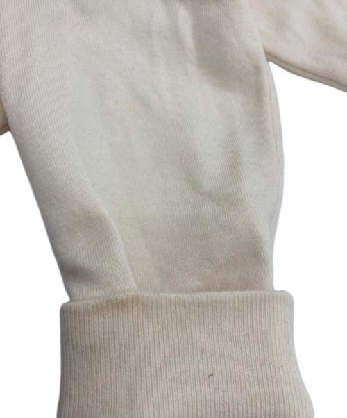 GIORGIO ARMANI（ジョルジョアルマーニ）GIORGIO ARMANI (ジョルジョアルマーニ) ハーフジップニット アイボリー サイズ:48の古着・服飾アイテム