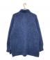 VOAAOV (ヴォアーブ) FULLERS TEASEL BRUSHED KNIT Cardigan ブルー サイズ:SIZE 1：10000円