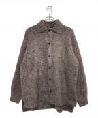 VOAAOVヴォアーブ）の古着「FULLERS TEASEL BRUSHED KNIT Cardigan」｜ブラウン