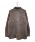 VOAAOV (ヴォアーブ) FULLERS TEASEL BRUSHED KNIT Cardigan ブラウン サイズ:SIZE 1：10000円