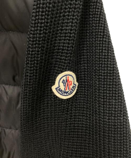 MONCLER（モンクレール）MONCLER (モンクレール) CARDIGAN TRICOT ブラック サイズ:XLの古着・服飾アイテム