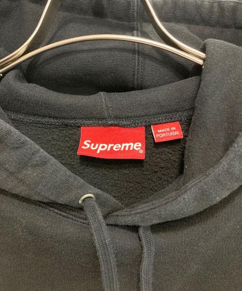 SUPREME（シュプリーム）SUPREME (シュプリーム) Embroidered Chenille Hooded ブラック サイズ:Mの古着・服飾アイテム