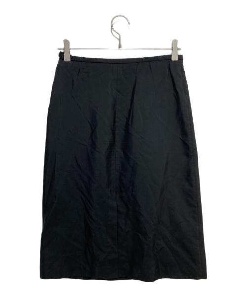GUCCI（グッチ）GUCCI (グッチ) シルクスカート ブラック サイズ:38の古着・服飾アイテム