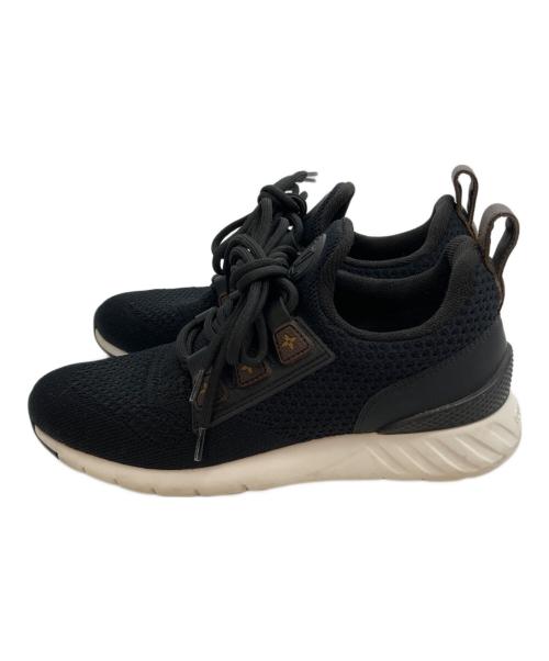 LOUIS VUITTON（ルイ ヴィトン）LOUIS VUITTON (ルイ ヴィトン) アフターゲームライン ローカットスニーカー ブラック サイズ:36.5の古着・服飾アイテム